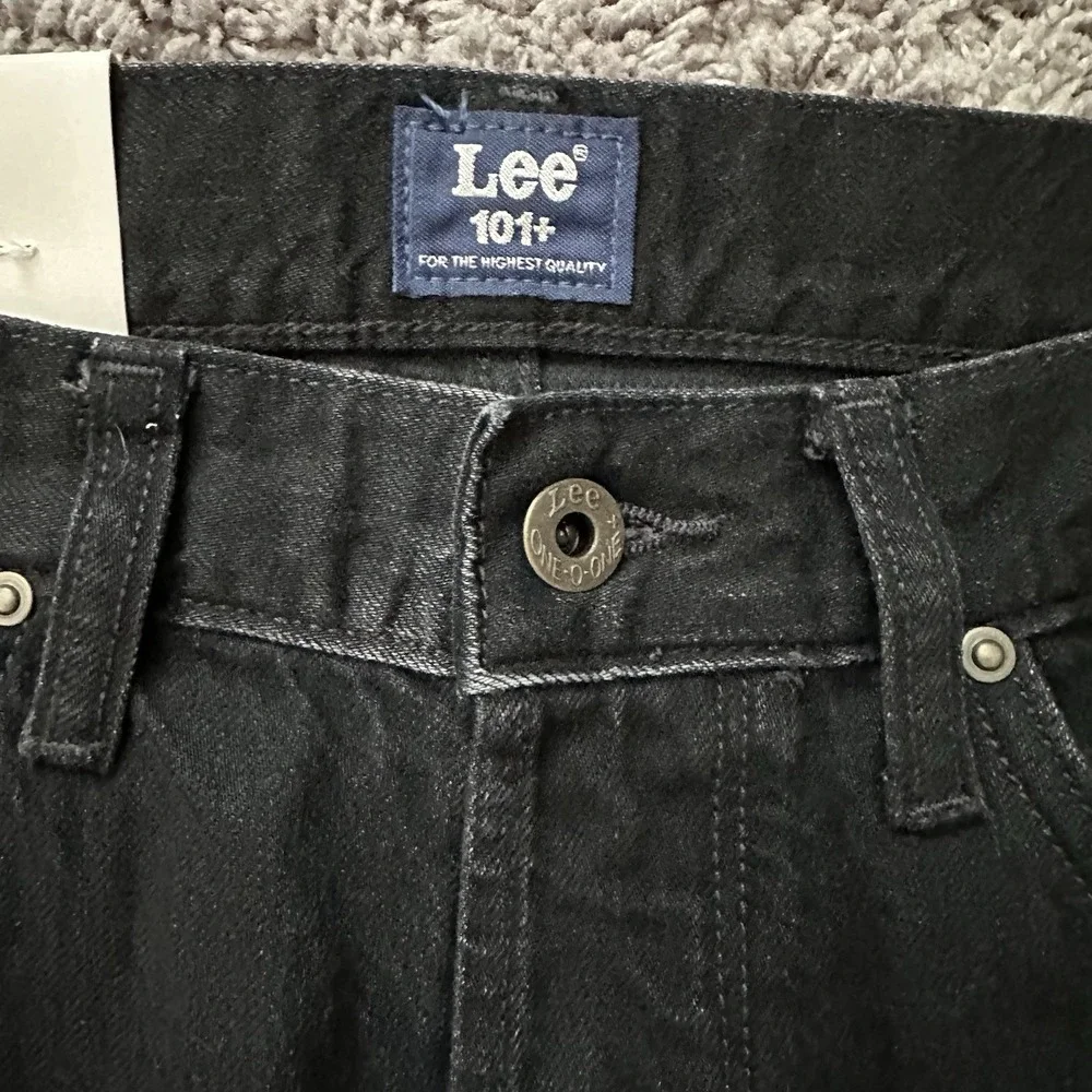Lee Men's 101+ 731 Arvin Selvedge Cowboy Comfort Tapered Black Jeans Size 32x31